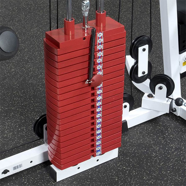 Body-Solid Premium Red 200 lb Weight Stack HP200