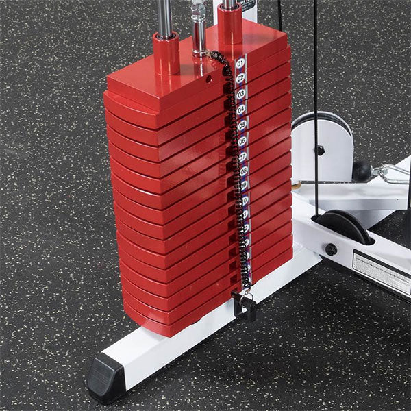 Body-Solid Premium Red 200 lb Weight Stack HP200