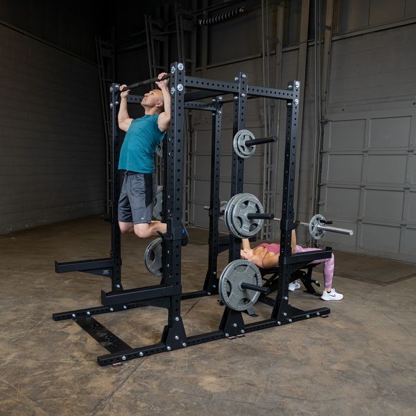 Body-Solid Pro ClubLine Back-to-Back Double Commercial Half Rack SPR500DBL