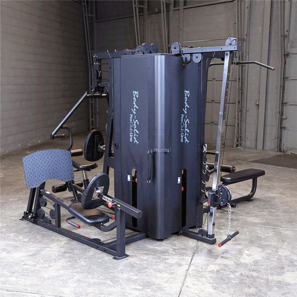 Body-Solid Pro Clubline 4 Stack Commercial Gym S1000