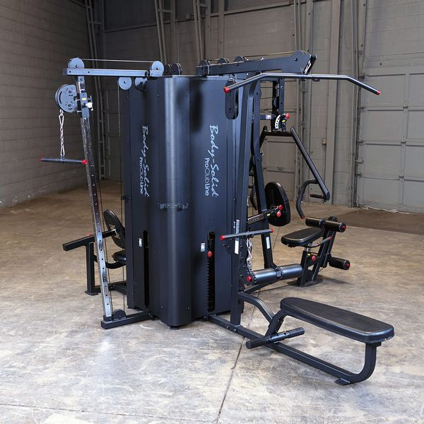 Body-Solid Pro Clubline 4 Stack Commercial Gym S1000