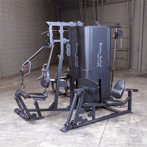 Body-Solid Pro Clubline 4 Stack Commercial Gym S1000