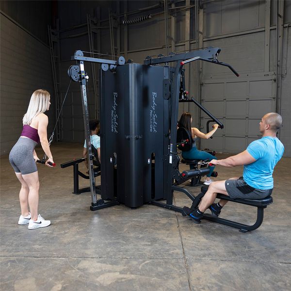 Body-Solid Pro Clubline 4 Stack Commercial Gym S1000