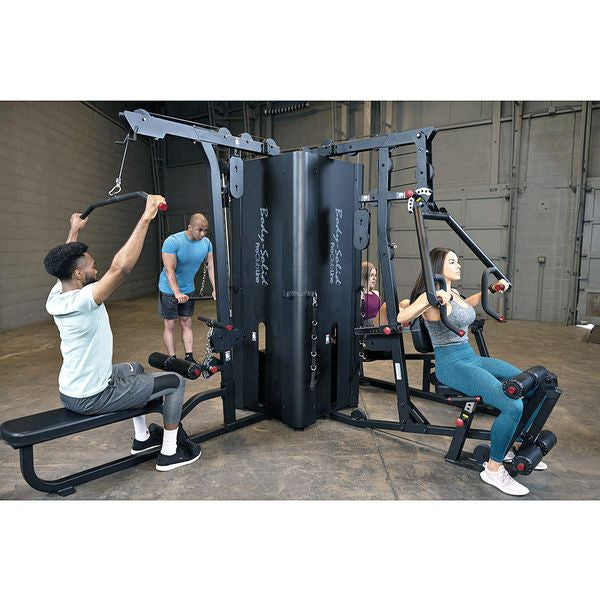 Body-Solid Pro Clubline 4 Stack Commercial Gym S1000