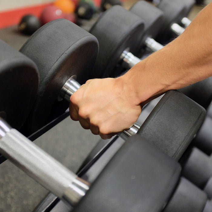 Body-Solid Round Rubber Dumbbells SDP