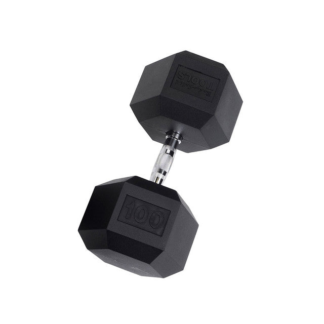 Body-Solid Rubber Hex Dumbbells SDR