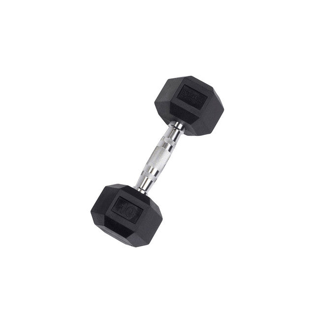 Body-Solid Rubber Hex Dumbbells SDR
