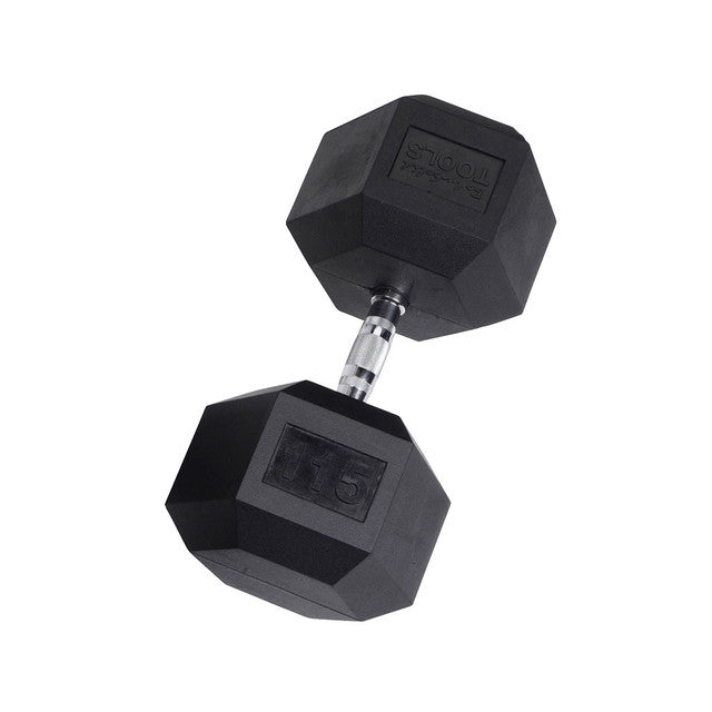 Body-Solid Rubber Hex Dumbbells SDR