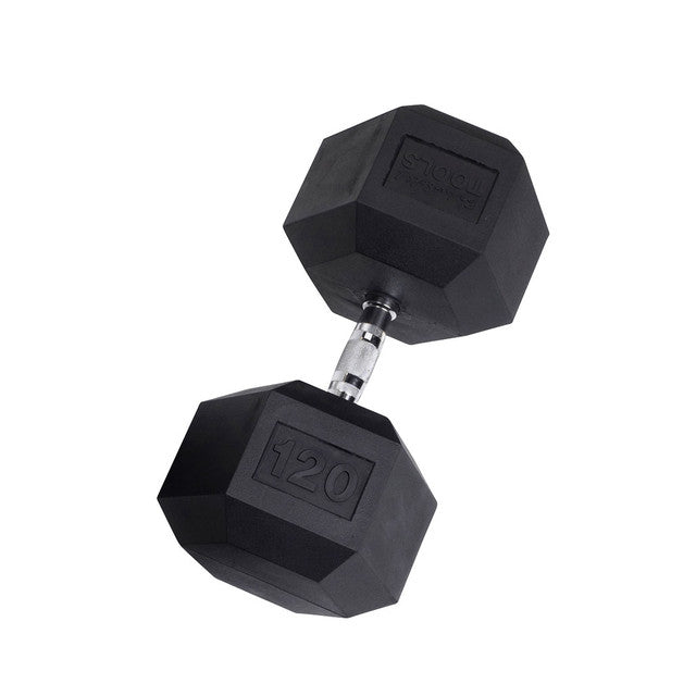 Body-Solid Rubber Hex Dumbbells SDR