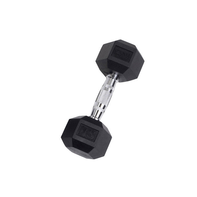 Body-Solid Rubber Hex Dumbbells SDR