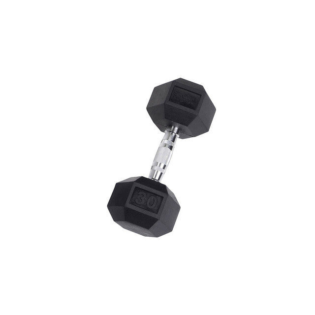 Body-Solid Rubber Hex Dumbbells SDR