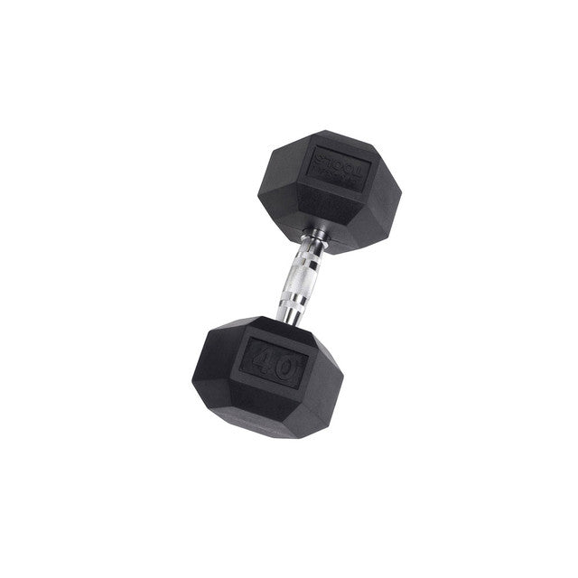 Body-Solid Rubber Hex Dumbbells SDR