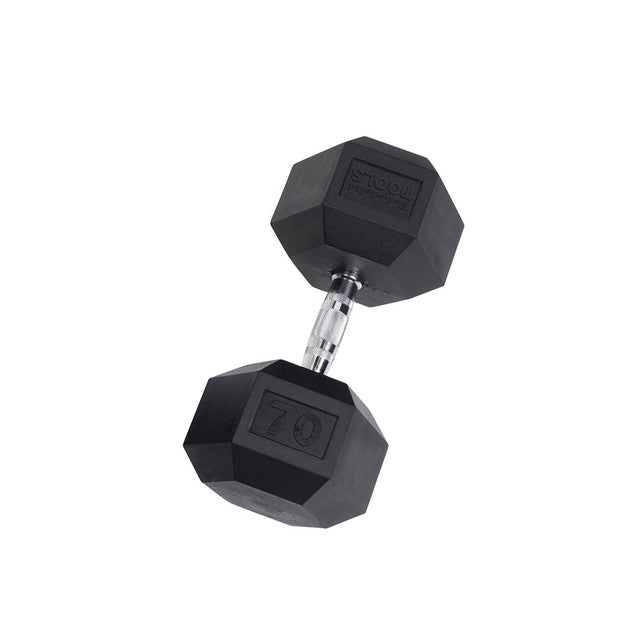 Body-Solid Rubber Hex Dumbbells SDR
