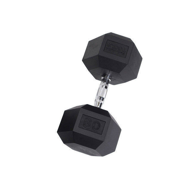 Body-Solid Rubber Hex Dumbbells SDR
