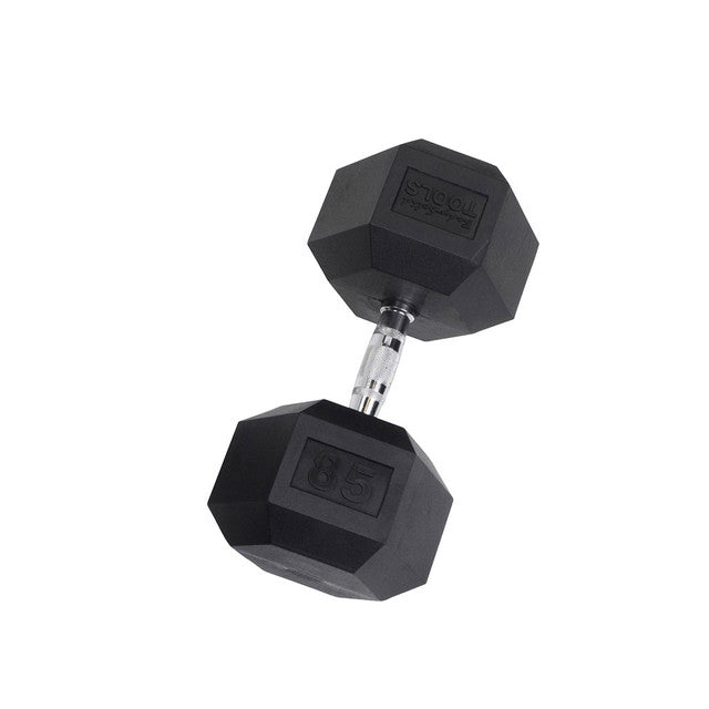 Body-Solid Rubber Hex Dumbbells SDR