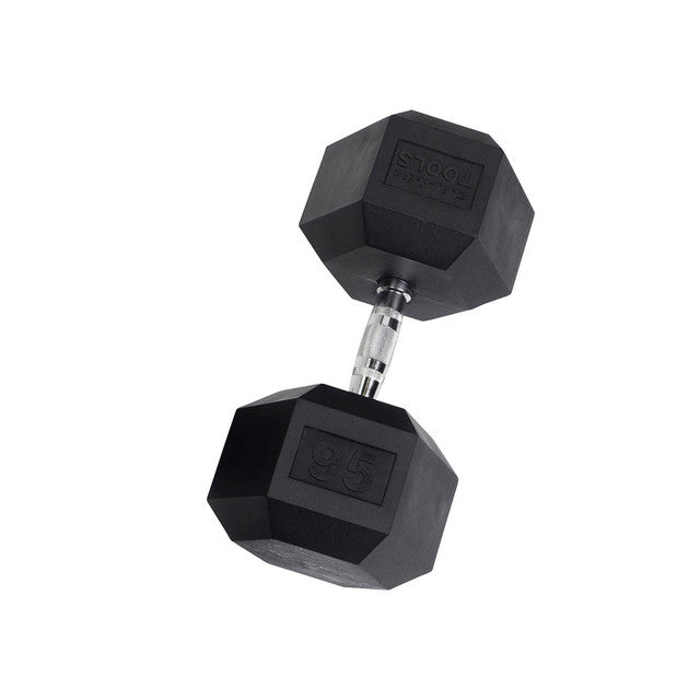 Body-Solid Rubber Hex Dumbbells SDR