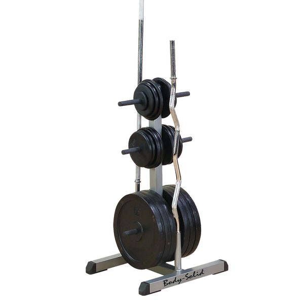 Body-Solid Standard Plate Tree & Bar Holder GSWT