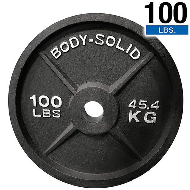 Body-Solid Cast Iron 2" Olympic Plates OPB