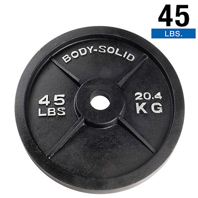 Body-Solid Cast Iron 2" Olympic Plates OPB