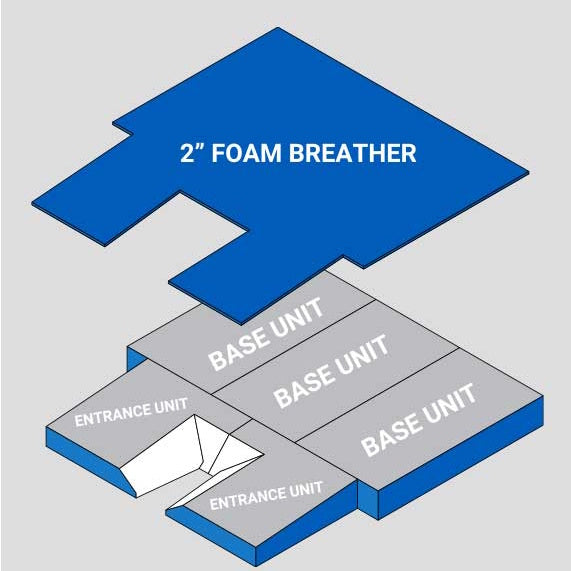 Fisher Athletic 2021 - Pole Vault Pit PV2021