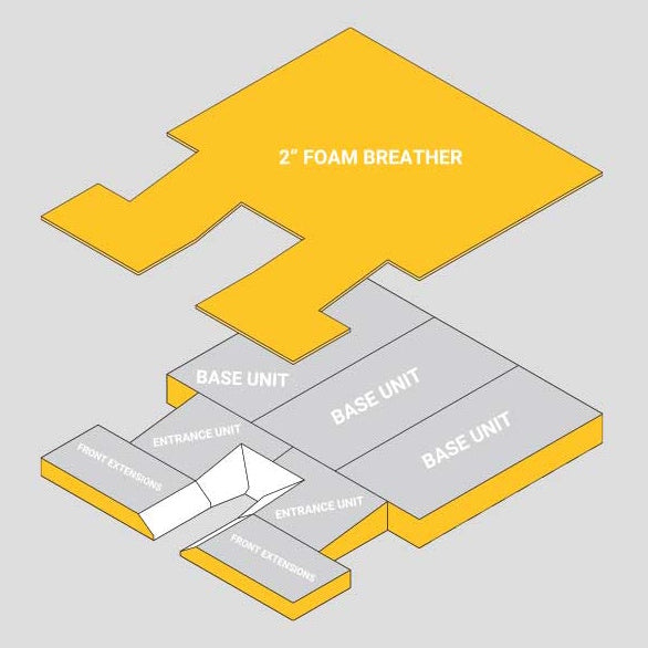 Fisher Athletic 2227 - Extreme Pole Vault Pit PV222