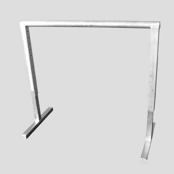 Fisher Athletic Adjustable Natural Aluminum Agility Hurdle AGCADJN