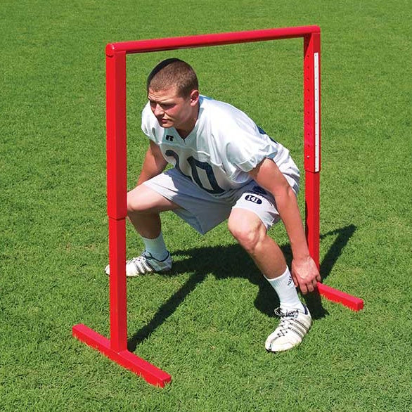 Fisher Athletic Adjustable Natural Aluminum Agility Hurdle AGCADJN