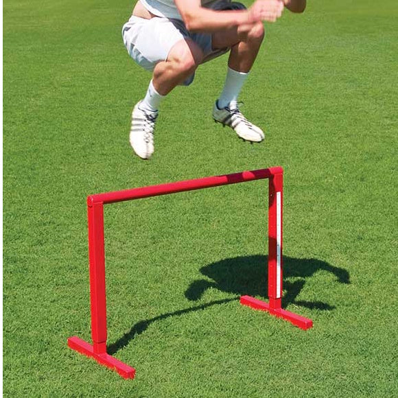 Fisher Athletic Adjustable Natural Aluminum Agility Hurdle AGCADJN