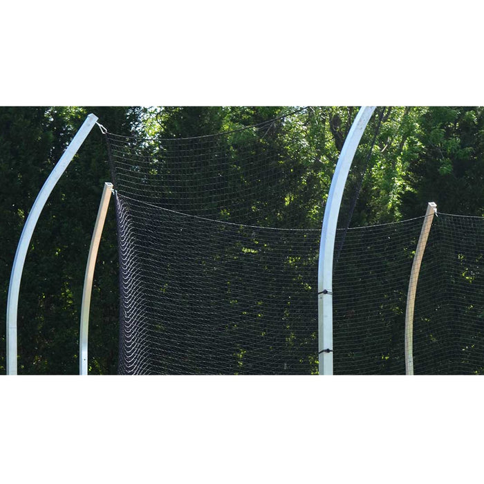 Fisher Athletic Aluminum Discus Cage with Ground Sleeve DC1300