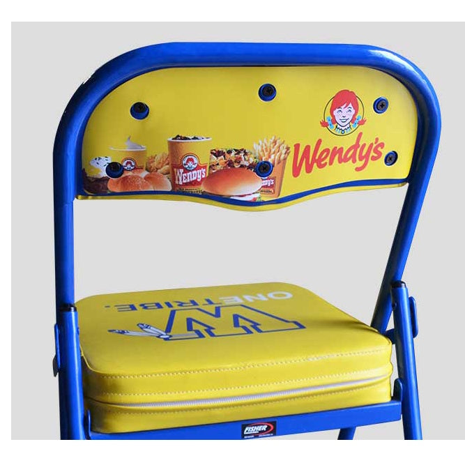 Fisher Athletic Chair Back Decal CHBD