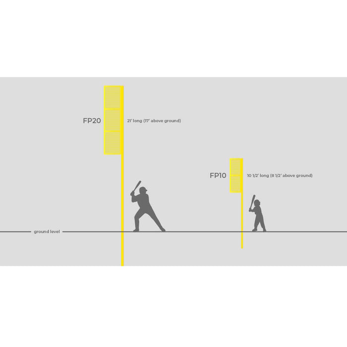 Fisher Athletic Little League Foul Poles