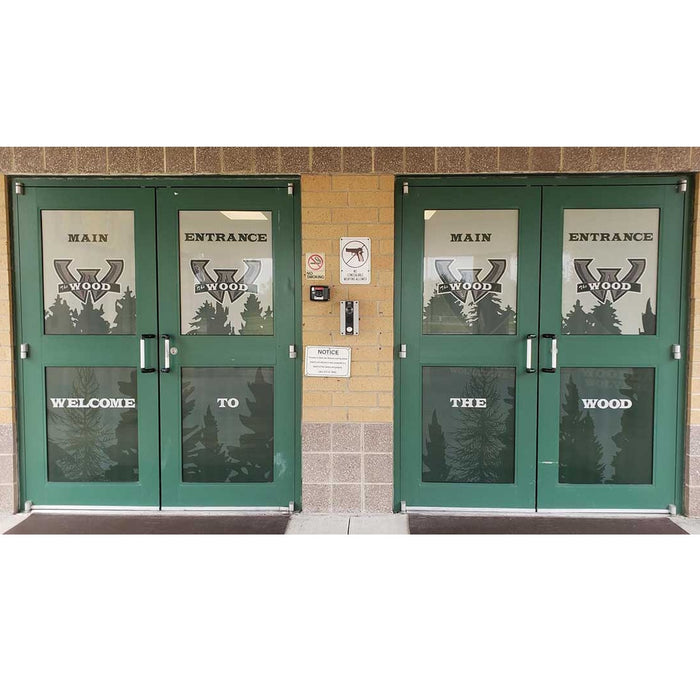 Fisher Athletic Graphics for Windows (Perforated) DPWINMESH