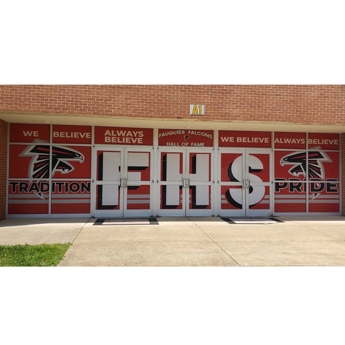 Fisher Athletic Graphics for Windows (Perforated) DPWINMESH