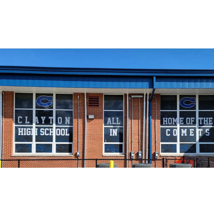 Fisher Athletic Graphics for Windows (Perforated) DPWINMESH