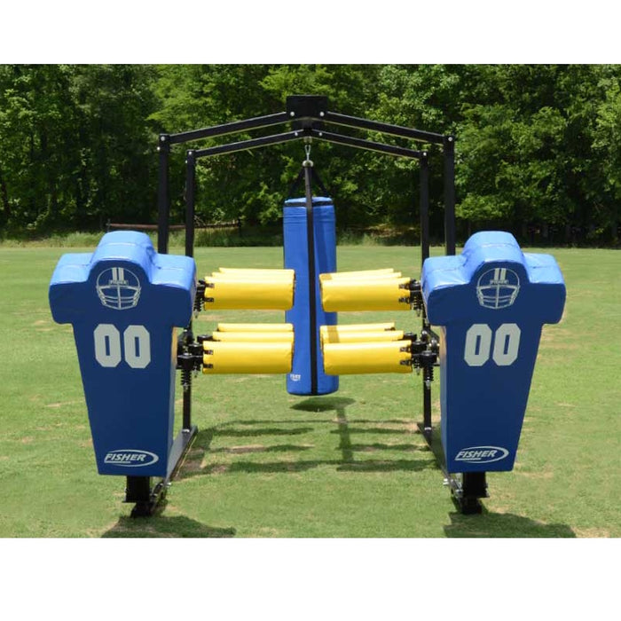 Fisher Athletic Power Blaster with Hanging Dummy and Sled Attachment BLA12HD9002
