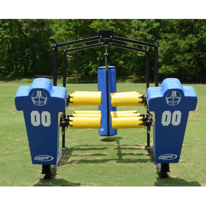 Fisher Athletic Power Blaster with Hanging Dummy and Sled Attachment BLA12HD9002