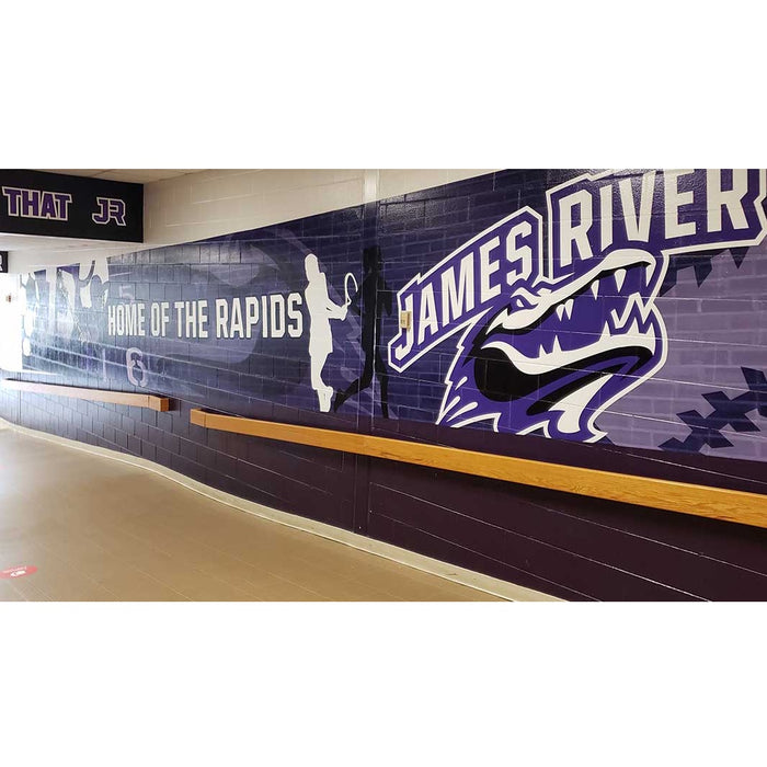 Fisher Athletic Wall Graphics for Rough Surfaces DPWALLROUGH