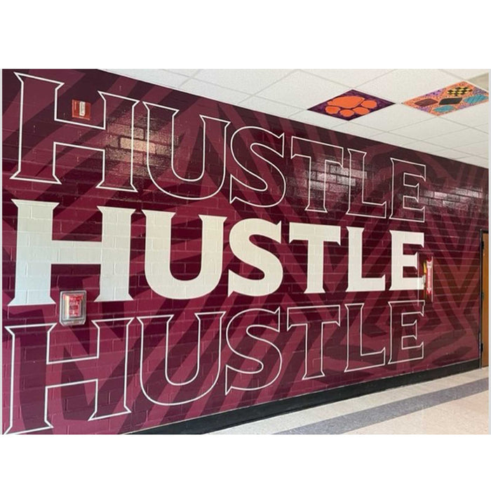 Fisher Athletic Wall Graphics for Rough Surfaces DPWALLROUGH