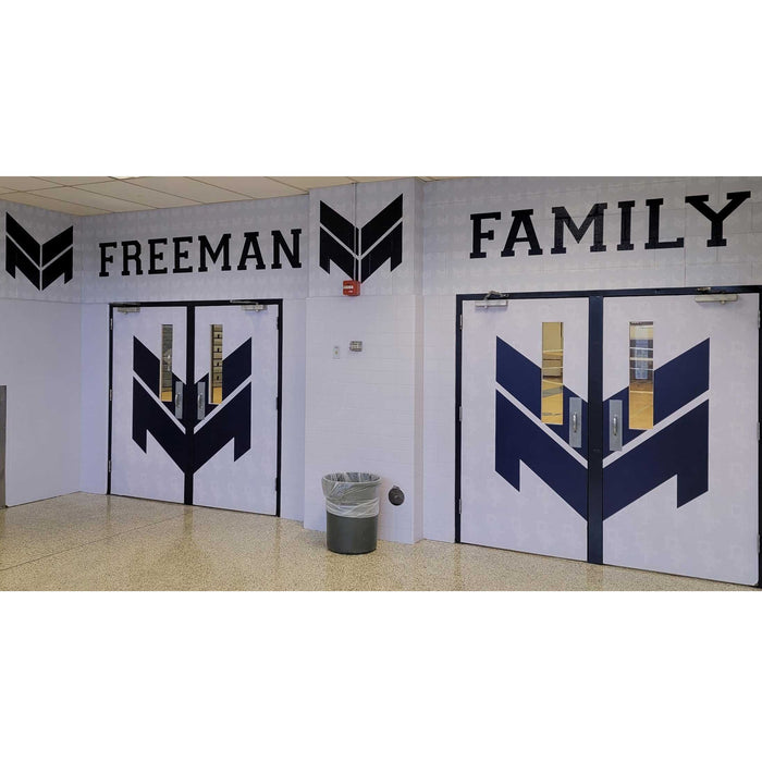 Fisher Athletic Wall Graphics for Rough Surfaces DPWALLROUGH