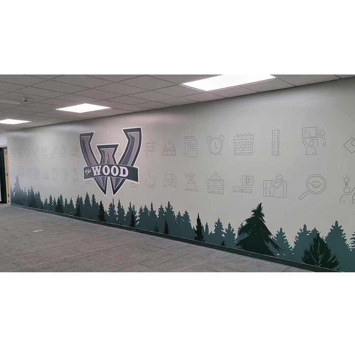 Fisher Athletic Wall Graphics for Smooth Surfaces DPWALLSMOOTH