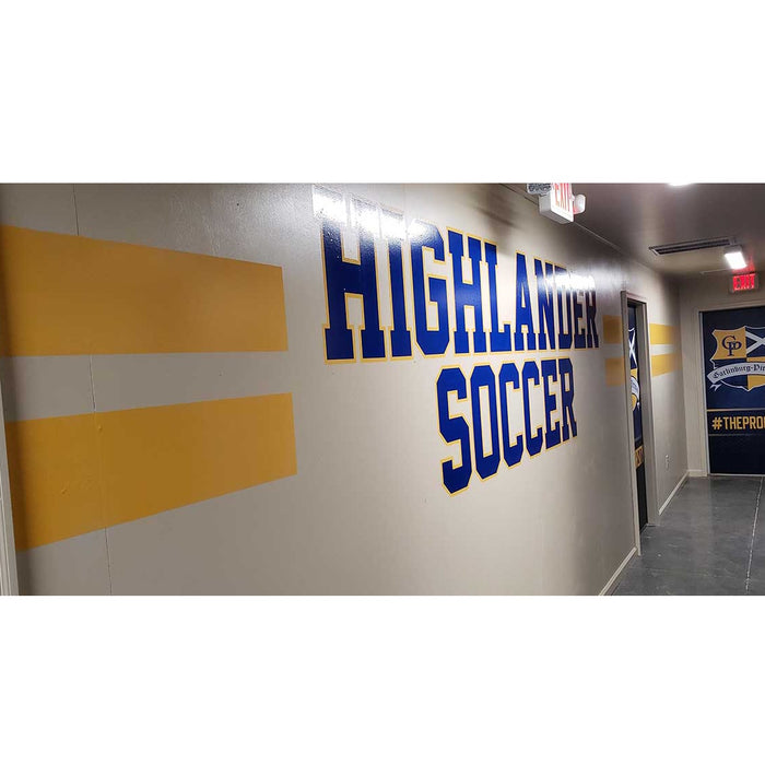 Fisher Athletic Wall Graphics for Smooth Surfaces DPWALLSMOOTH