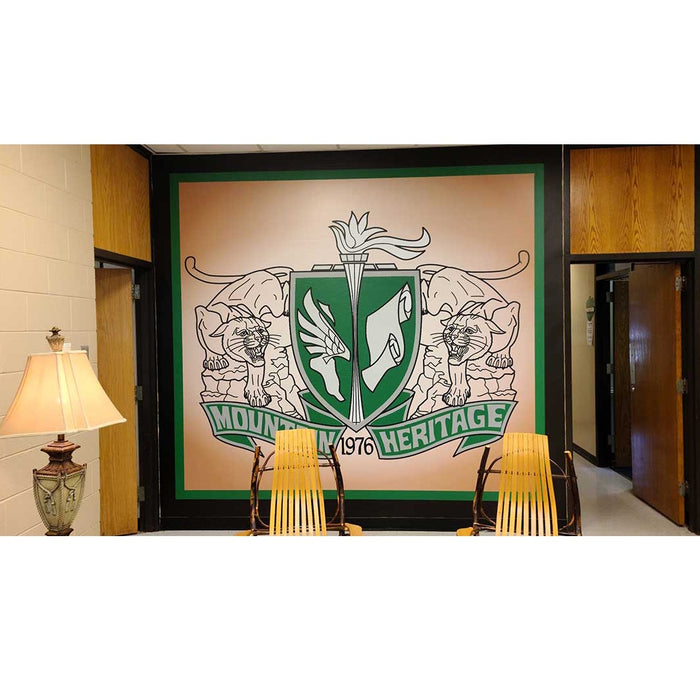 Fisher Athletic Wall Graphics for Smooth Surfaces DPWALLSMOOTH