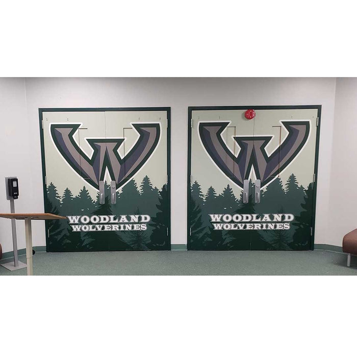 Fisher Athletic Wall Graphics for Smooth Surfaces DPWALLSMOOTH