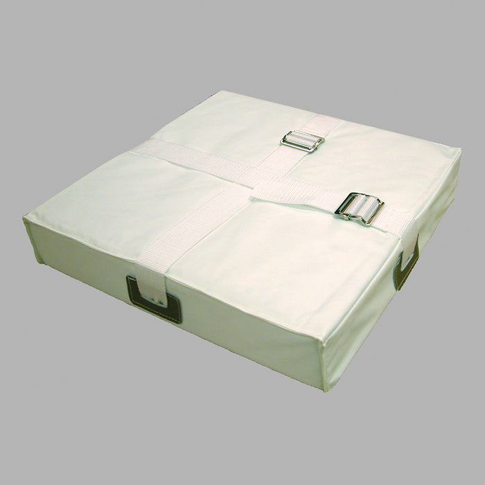 Jaypro Sports 15 in. L x 15 in. W x 3 in. H White Economy Base Baseball Base Set of 3 BB-100