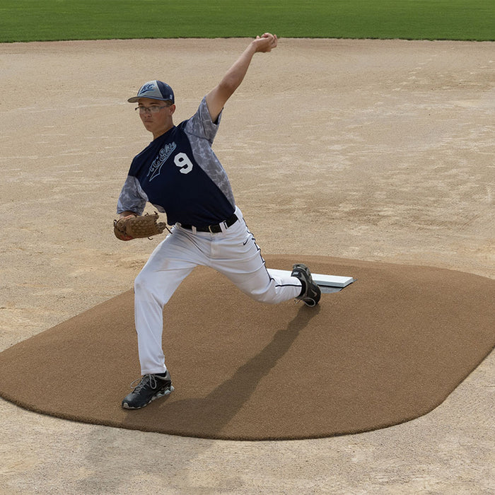 Jaypro Sports 12 ft. L x 8 ft. W x 10 in. H Gel Coat with Launch Pad Adult Pitcher’s Mound PPM8121