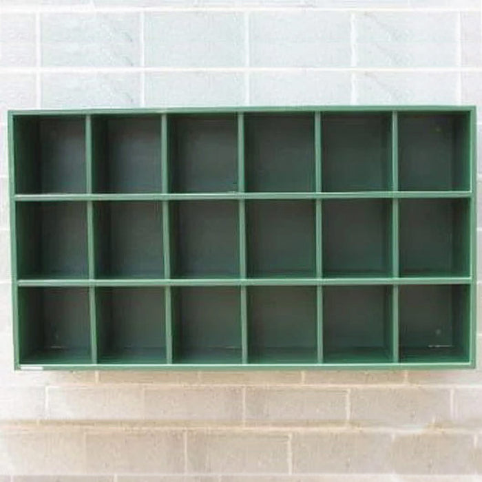 Jaypro Sports 18 Helmet Capacity 3 Rows of 6 Helmet Rack BHR-18
