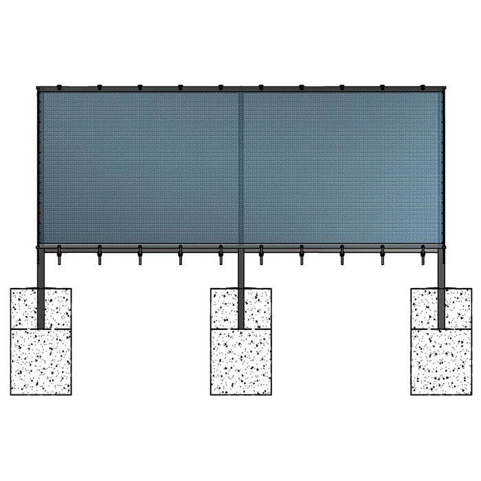 Jaypro Sports 20 ft. x 40 ft. Outfield Batter's Eye BE-24