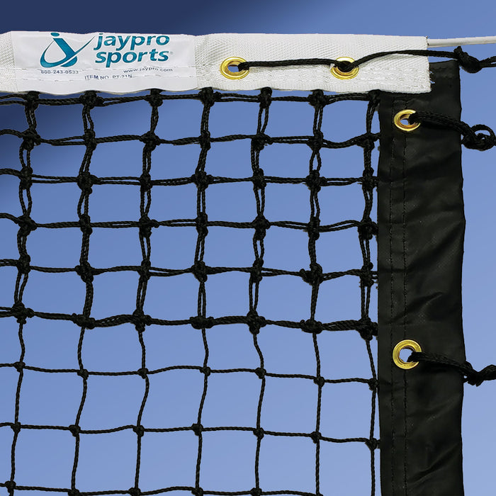 Jaypro Sports 21 ft. L x 32 in. H Black Indoor/Outdoor Competition Pickleball Replacement Net PT-21N