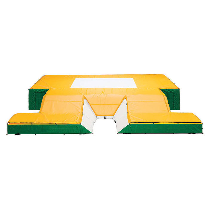 Jaypro Sports 22 ft. × 24 ft. × 32 in. Collegiate Pole Vault Landing System (NCAA, NFHS, IAAF Compliant) TFP-LSC