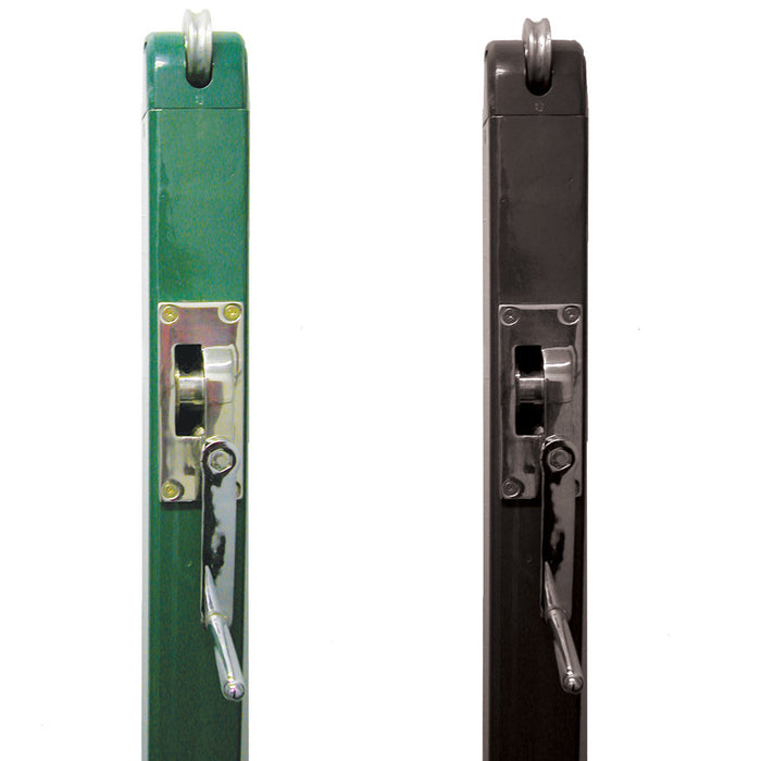 Jaypro Sports 3 in. Outdoor Square Club Tennis Upright Posts STP-200